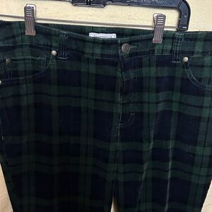 Charter Club Pant Shop Plaid Corduroy Pants Size 14P